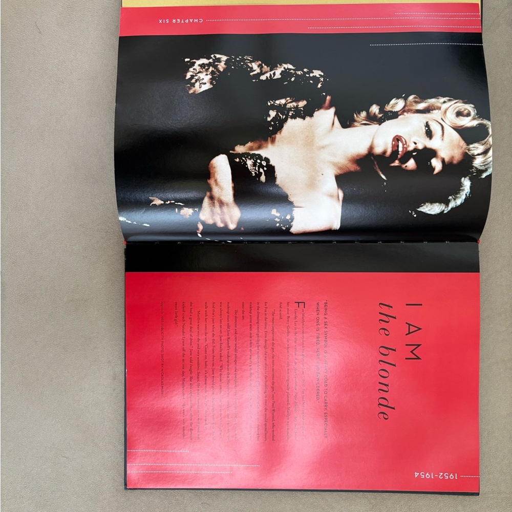 Red and Black Fashion Magazine
Marilyn Monroe